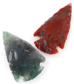 (image for) (set of 100) Arrowhead 1"- 2 1/4" stone