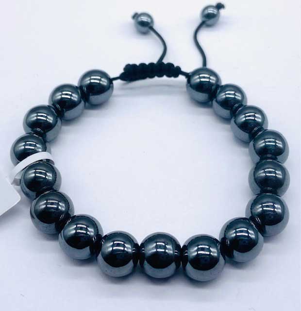 (image for) 10mm Hematite bracelet