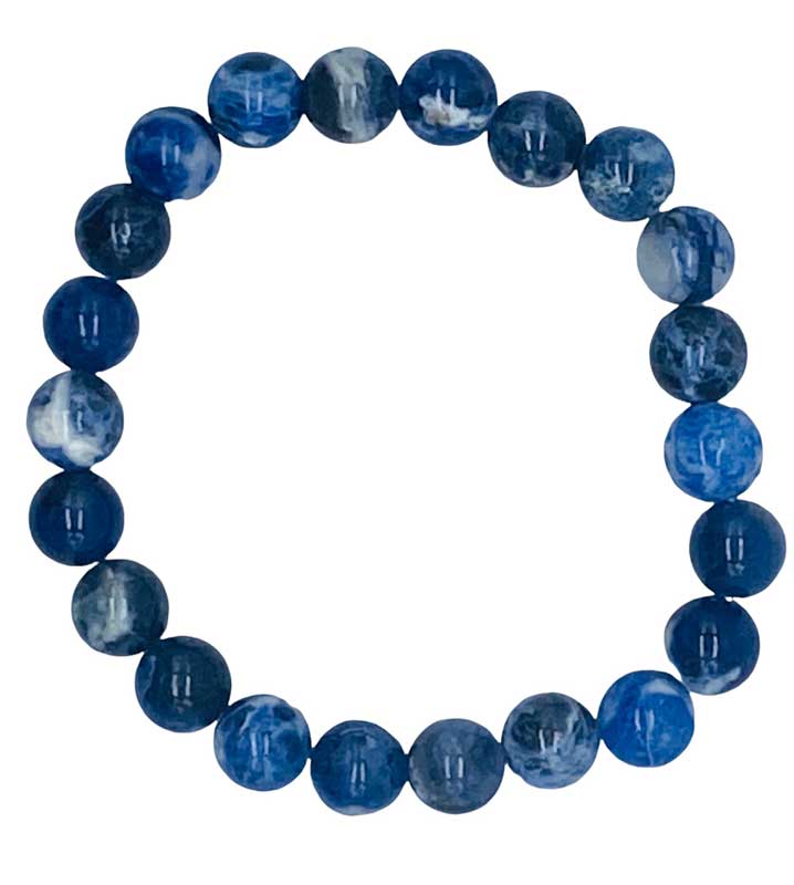 (image for) 8mm Sodalite bracelet