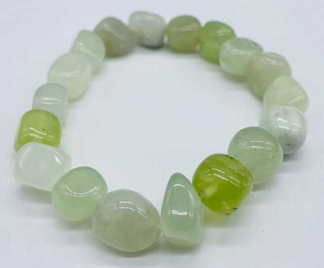 (image for) Serpentine gemstone bracelet