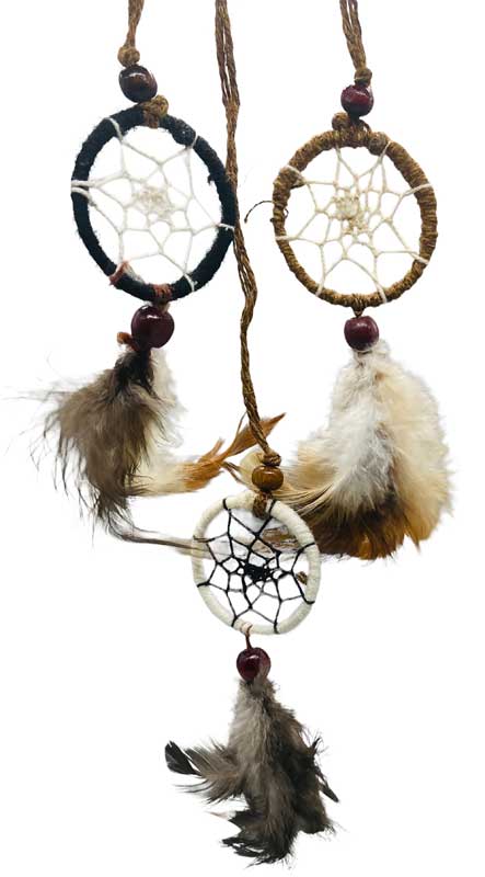 (image for) (set of 6) 1 1/2" Dreamcatcher