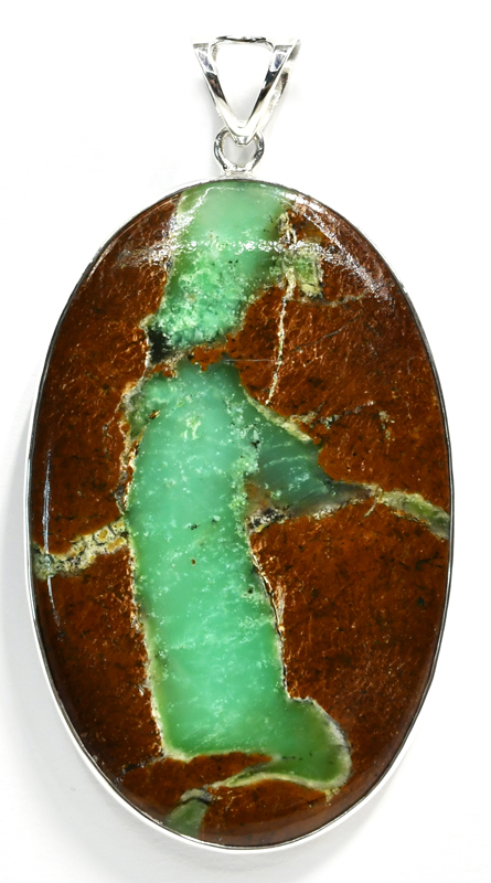 (image for) Chrysoprase pendant