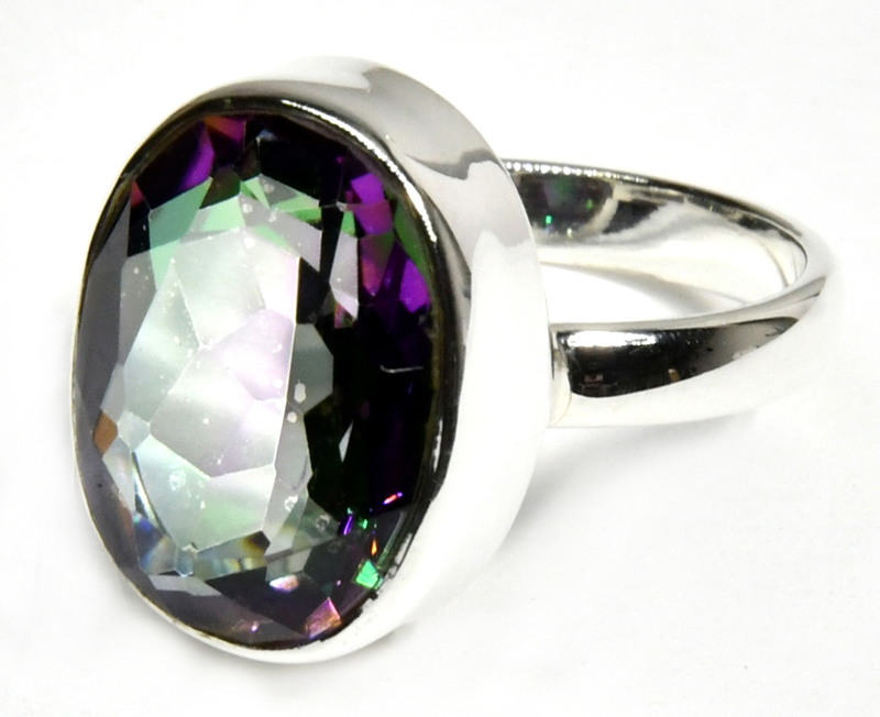 (image for) size 8 Mystic Quartz ring